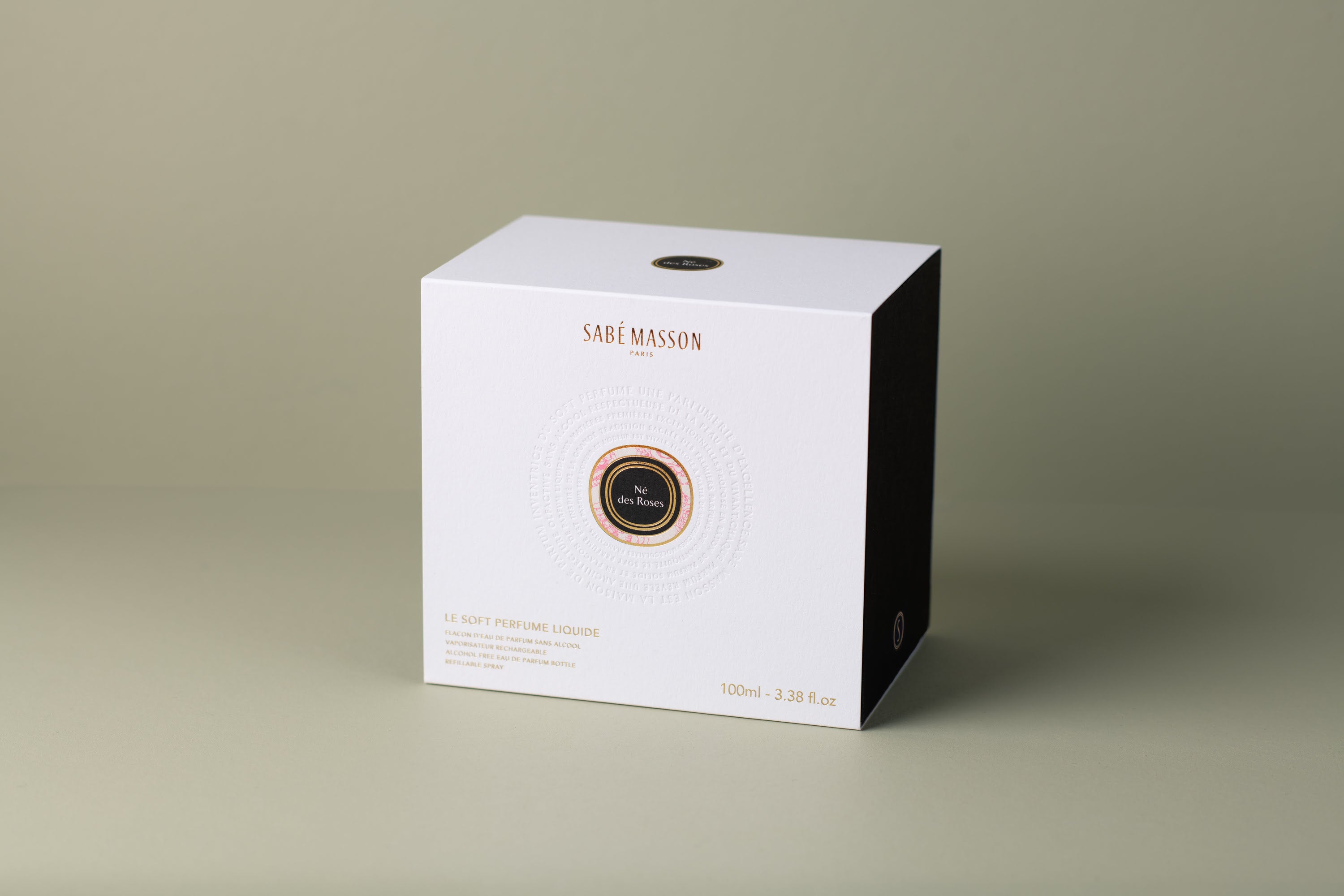 the Soft perfume liquid Né des roses - Skincare eau de parfum bottle ...